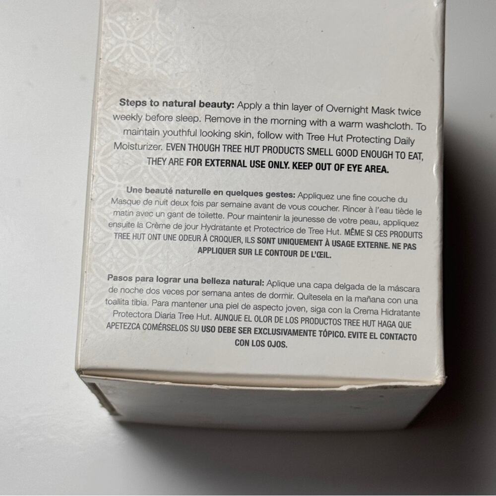 Tree Hut Skincare Soothing Chamomile Hydrating Overnight Mask New in Package - Picture 6 of 6
